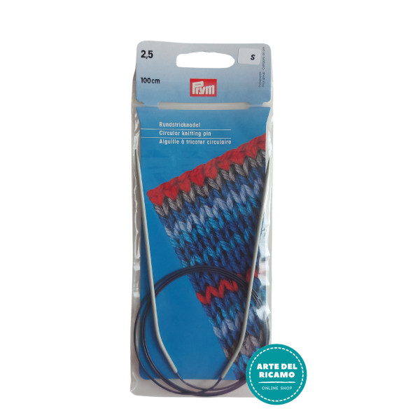 Prym - Circular Knitting Pins - 100 cm - 2,50 mm